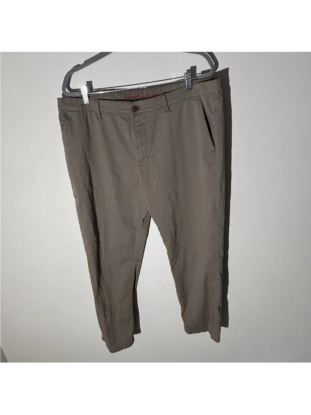 Weatherproof Men's Size 38 Chino Pants in Taupe